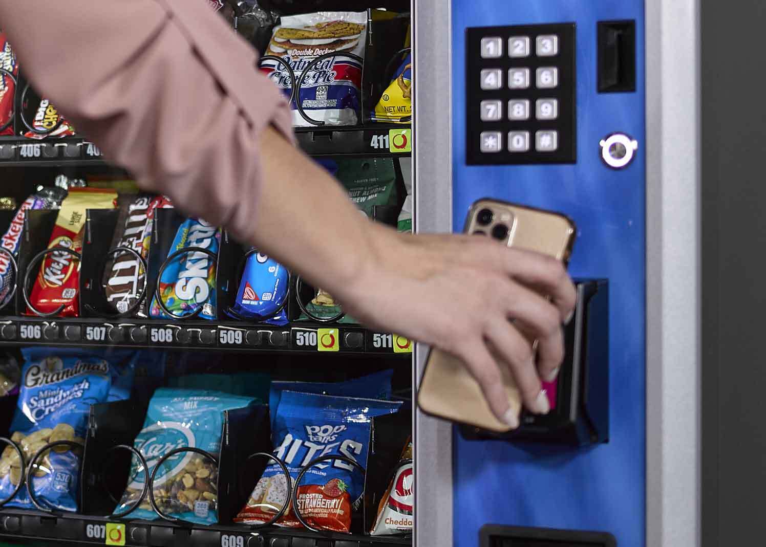 contactless vending machine